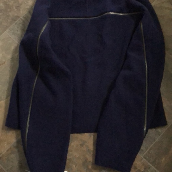 NWOT SM Armani Exchange wool hoodie - Picture 5 of 6